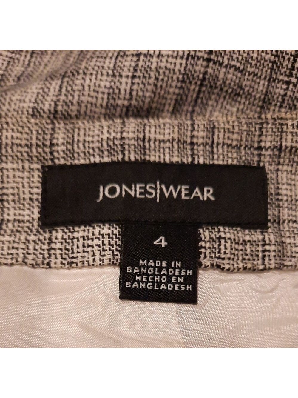 Jones Wear Jacket Size 4 - Picture 5 of 6